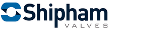 Logo of Shipham Valves, featuring a stylized letter "S" in blue and the word "Shipham" in bold text, followed by "VALVES" in a lighter font. The design reflects a professional and industrial theme.