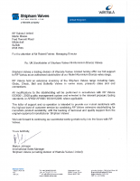 Shipham Authorised Stockholder Letter